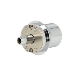 Vitrineskab Skydedrs Trykls "Var" - Forkromet