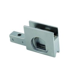 Vitrineskab Skydedrs Trykls "Rind" - Alu Finish