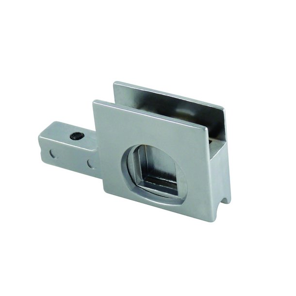 Vitrineskab Skydedrs Trykls "Rind" - Alu Finish