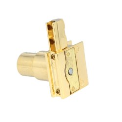 Vitrineskab Skydedrs Trykls "Njrun" - Messing