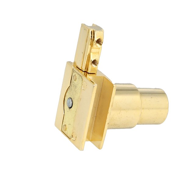 Vitrineskab Skydedrs Trykls "Njrun" - Messing