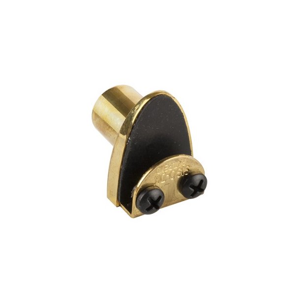 Vitrineskabsls "Vr" til 4-5mm Glas - Messing Look