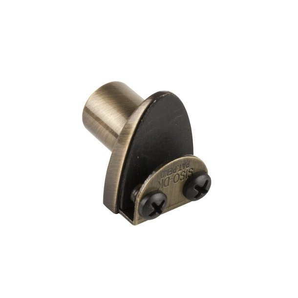 Vitrineskabsls "Vr" til 4-5mm Glas - Bronzeret