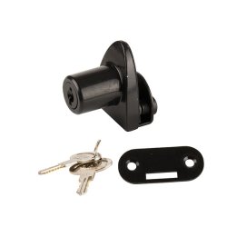 Vitrineskabsls "Vr" til 4-5mm Glas - Samme Ngle