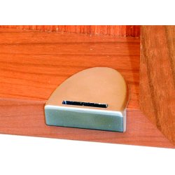 Slutblik til Vitrineskabsls "Vr" m/Enkelt Glas