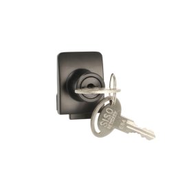 Vitrineskabsls "Sigyn" til 4-6mm Glas - Samme Ngle