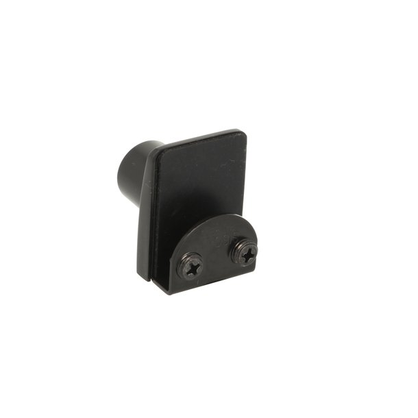 Vitrineskabsls "Sigyn" til 4-6mm Glas - Sort