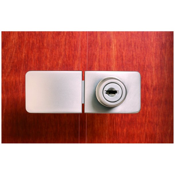 Slutblik til Vitrineskabsls "Sjfn" m/Dobbelt Glas