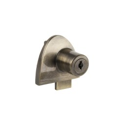 Vitrineskabsls "Gero" t/4-6mm Dobbelt Glas - Bronzeret