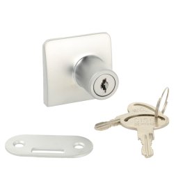 Vitrineskabsls "Sjfn" t/4-6mm Dobbelt Glas - Samme Ngle