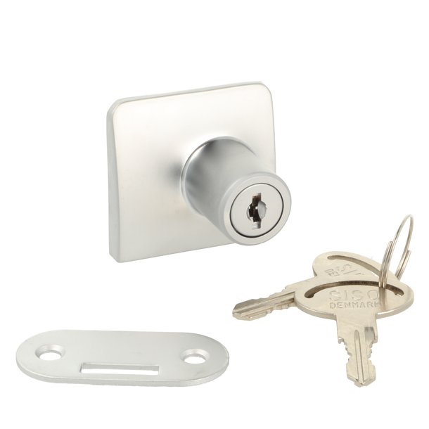 Vitrineskabsls "Sjfn" t/4-6mm Dobbelt Glas - Samme Ngle