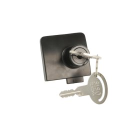 Vitrineskabsls "Sjfn" t/4-6mm Dobbelt Glas - Sort