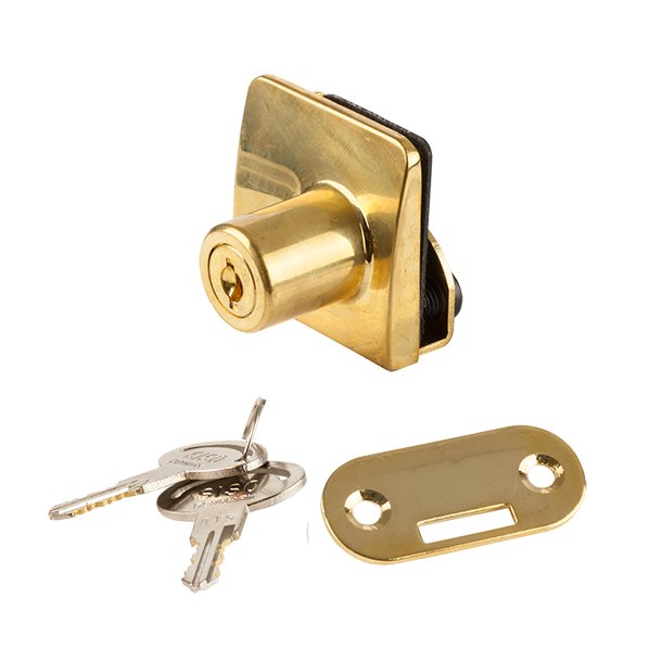 Vitrineskabsls "Sjfn" t/4-6mm Dobbelt Glas - Samme Ngle