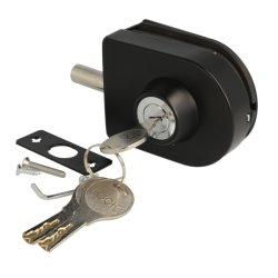 Glasdrls "Frigg" til 10-12mm Glas - Sort