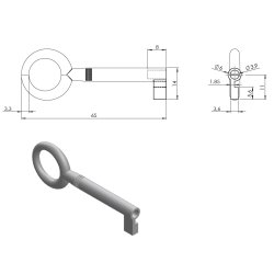 Mbelngle Nute 1001/2