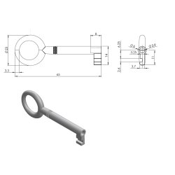 Mbelngle Nute 1001/3