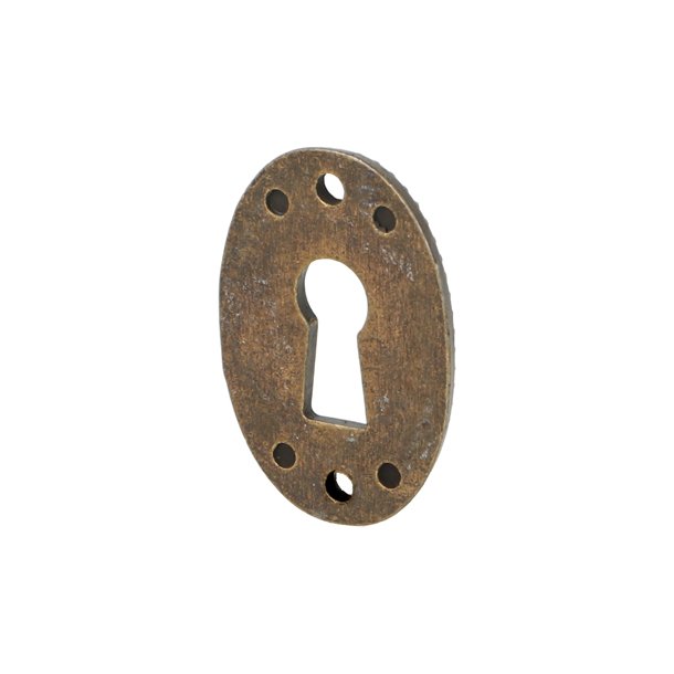 Ngleskilt "Skall" i Bronze Look