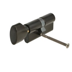 Profilcylinder 62mm med Vrider og Hovedngle Funktion M3