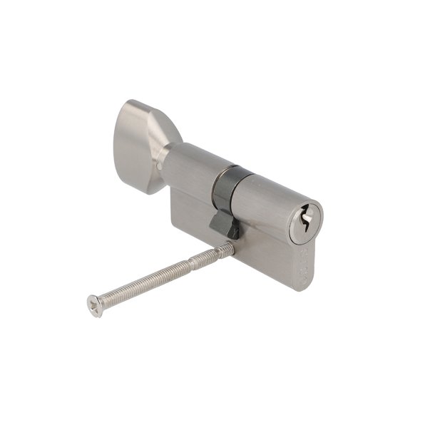 Profilcylinder 62mm med Vrider og Hovedngle Funktion M3