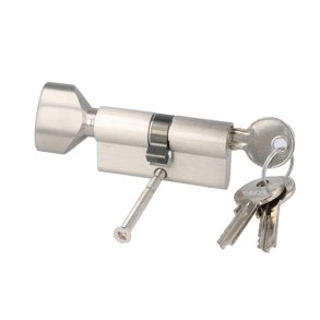 Profilcylinder 62mm med Vrider og Hovedngle Funktion M3