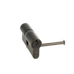 Profilcylinder 62mm - Samme Ngle - Sort Finish