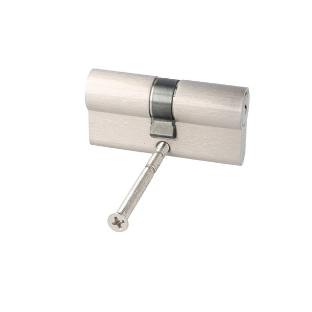 Profilcylinder 62mm med Hovedngle Funktion M2 - Brstet