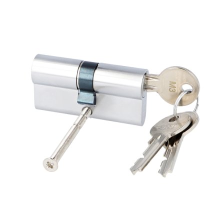 Profilcylinder 62mm med Hovedn�gle Funktion M4 - Alu Look