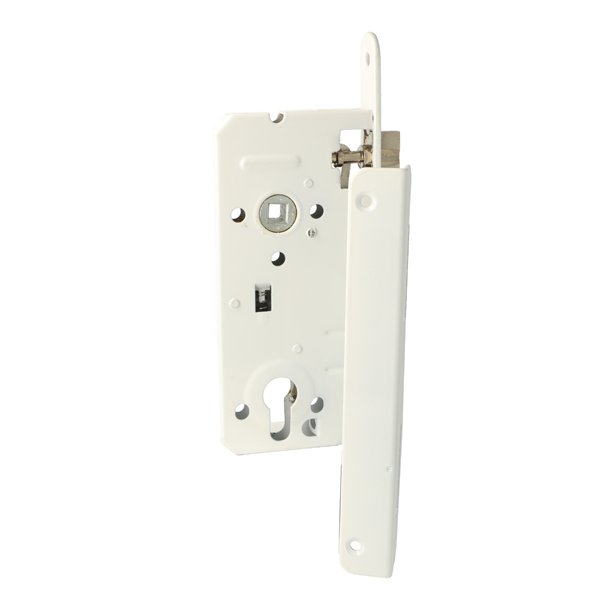 Lsekasse til Profilcylinder - Dornml 50mm - Hvid