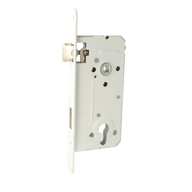 Lsekasse til Profilcylinder - Dornml 50mm - Hvid