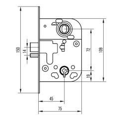 Lsekasse 2014 - Mellemdrsls - Forkromet