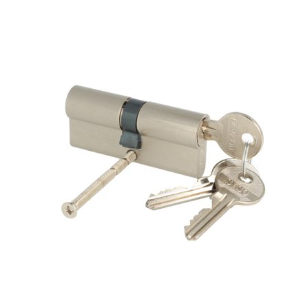 Profilcylinder 70mm - B�rstet Rustfri Finish