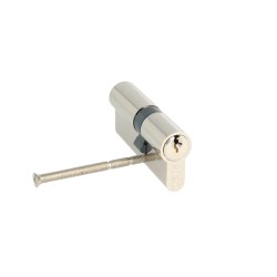Profilcylinder 70mm - Poleret Forniklet