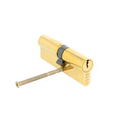 Profilcylinder 70mm - Messing Finish