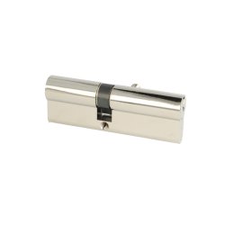 Profilcylinder 90mm - Brstet Rustfri Finish