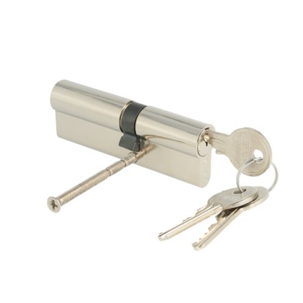 Profilcylinder 90mm - B�rstet Rustfri Finish