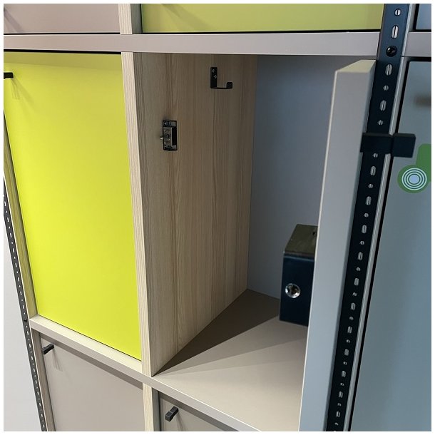 Elektronisk L�s "Iris-Mini" - Skjult - Mifare1/DESfire