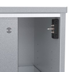 Elektronisk Ls "Iris-Mini" - Skjult - Mifare1