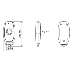 Fjernbetjening 433MHz til Elektronisk Ls "Calla"