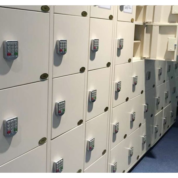 Elektronisk Skabsls "Tom" til Privat eller Offentlig Brug