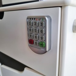 Elektronisk Skabsls "Tom" til Privat eller Offentlig Brug