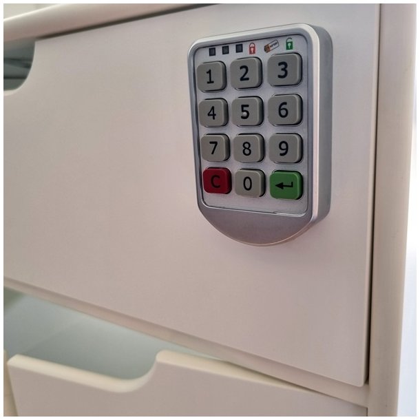 Elektronisk Skabsls "Tom" til Privat eller Offentlig Brug