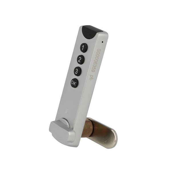 Elektronisk Skabsls "Dave" - Slv - til Faste Brugere