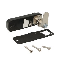 Elektr. Skabsl�s "Vic" 30mm, H�jre - Sort - Privat/Offentlig