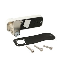 Elektr. Skabsl�s "Vic" 30mm, H�jre - Hvid - Privat/Offentlig