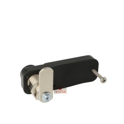 Elektr. Skabsl�s "Vic" 30mm, Venstre-Sort - Privat/Offentlig