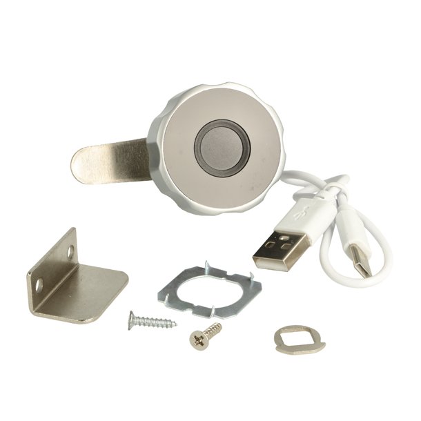 Elektronisk Fingeraftryksls "Fred" 19x20mm - APP