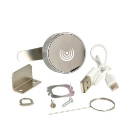 Elektronisk Skabsls "Isa" 19x30mm- Mifare 1