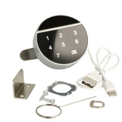 Elektronisk Skabsls "Mary" 19x20mm-Privat eller Offentlig