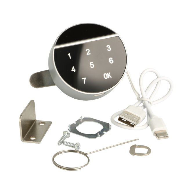 Elektronisk Skabsls "Mary" 19x20mm-Privat eller Offentlig