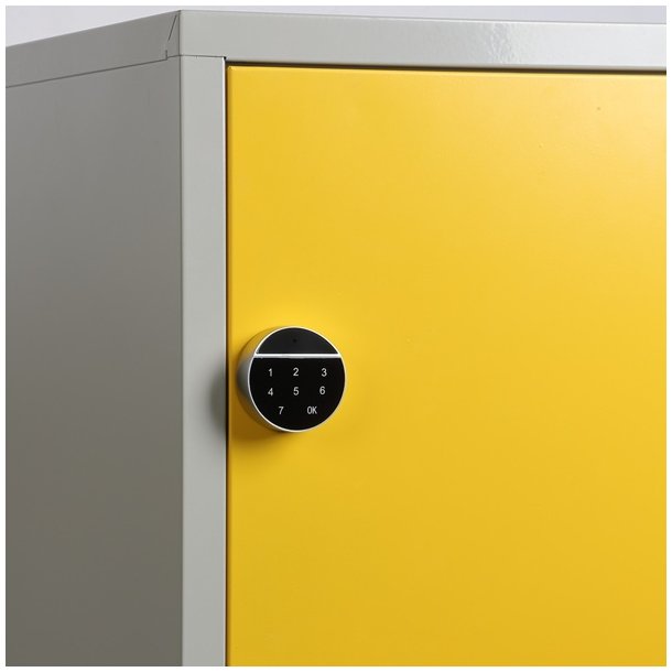 Elektronisk Skabsls "Mary" 19x20mm-Privat eller Offentlig